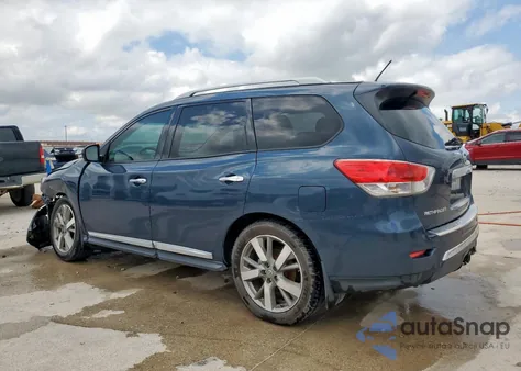 2015 Nissan Pathfinder S z USA, uszkodzony, nr VIN 5N1AR2MN9FC703515